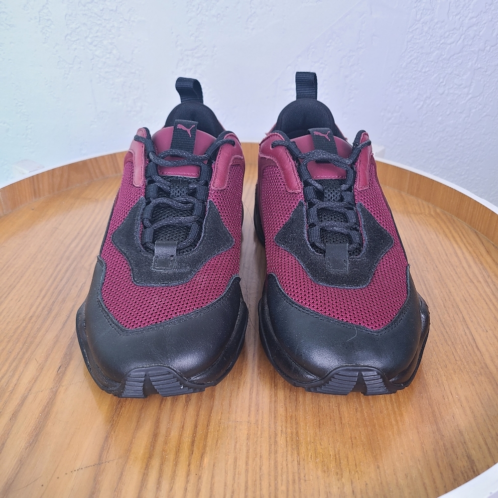 Puma Thunder Spectra Burgundy Athletic Shoes - Picture 6 of 12